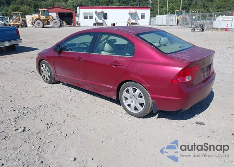 2006 Honda Civic Lx z USA, uszkodzony, nr VIN 2HGFA16566H522878